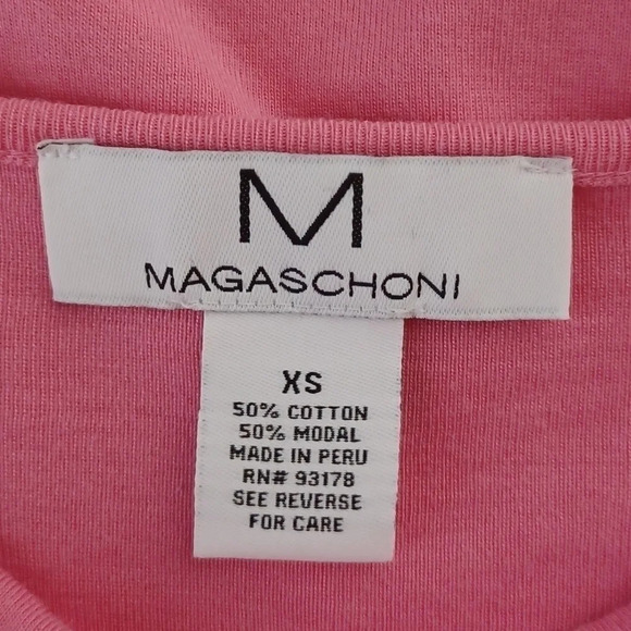 MAGASCHONI Pretty Pink Tee Pastel Petal Pink - Picture 4 of 5
